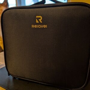 Relavel Black Travel Bag for Women